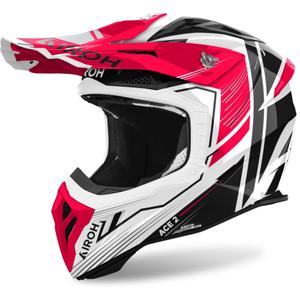 Motorcrosshelm Airoh Aviator Ace 2 Engine 2024 glanzend rood