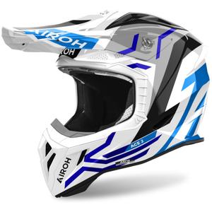 Motorcrosshelm Airoh Aviator Ace 2 Ground 2024 glanzend blauw