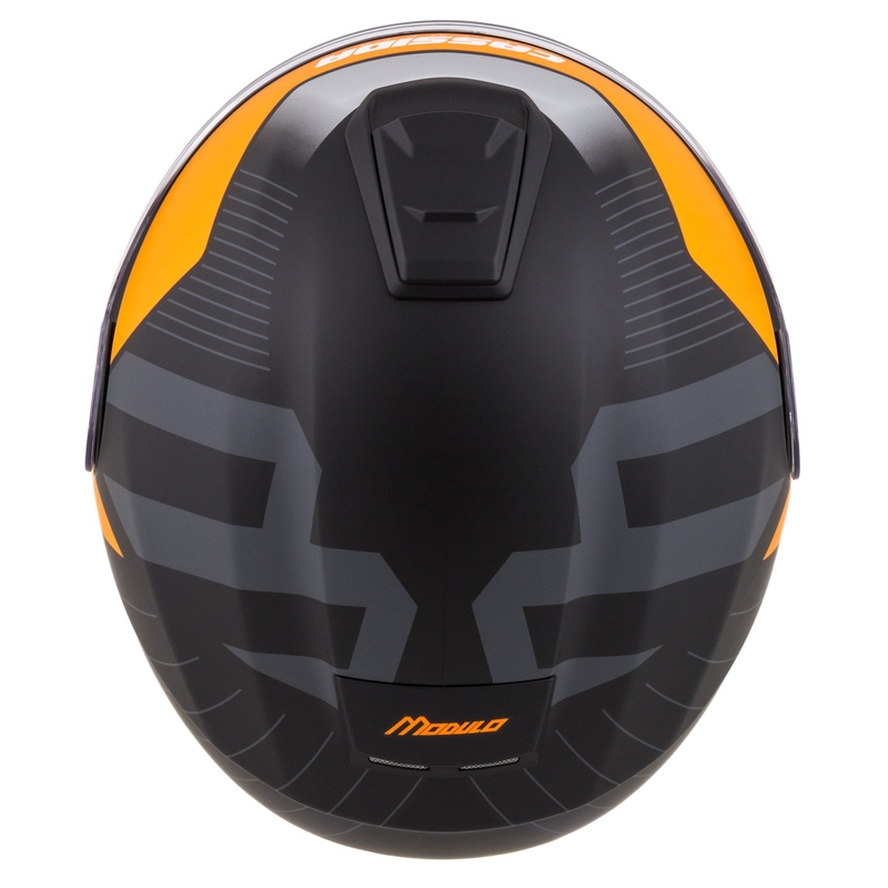 Cassida Modulo 2.1 Profile flip-up motorhelm mat zwart-grijs-oranje
