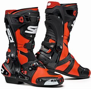 Motorlaarzen SIDI REX rood fluo-zwart