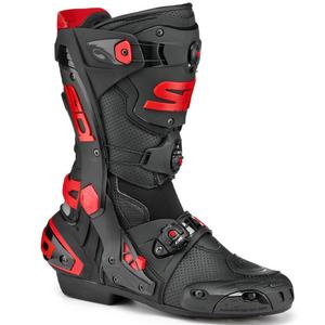 Motorlaarzen SIDI REX AIR zwart-rood