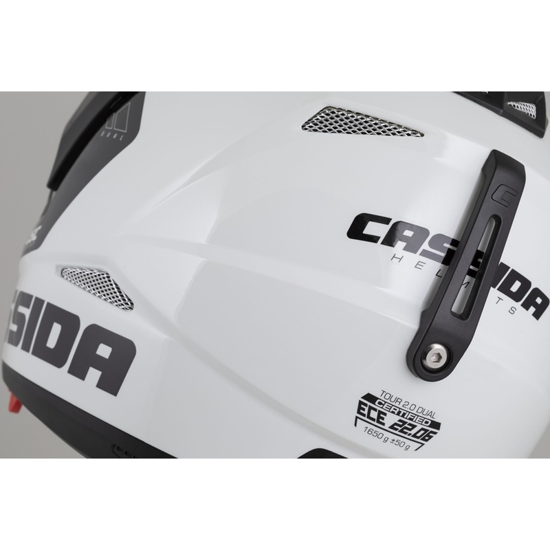 Endurohelm Cassida Tour 2.0 X-tra mat groen-grijs-zwart met mat zwart vizier