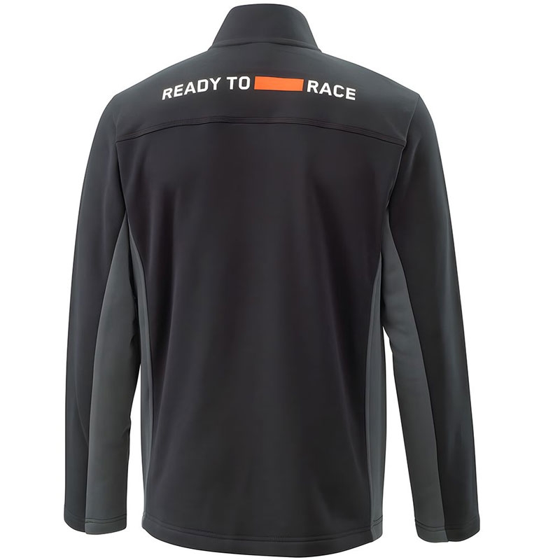 Hoodie KTM Mechanic Zip zwart-oranje