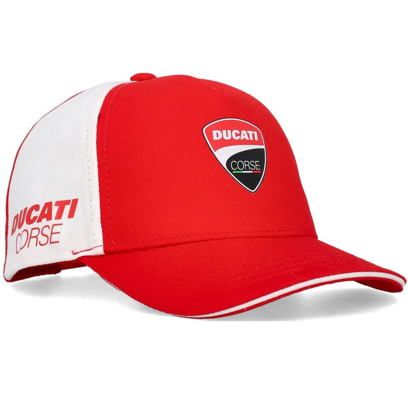 Kinder snapback pet Ducati rood en wit