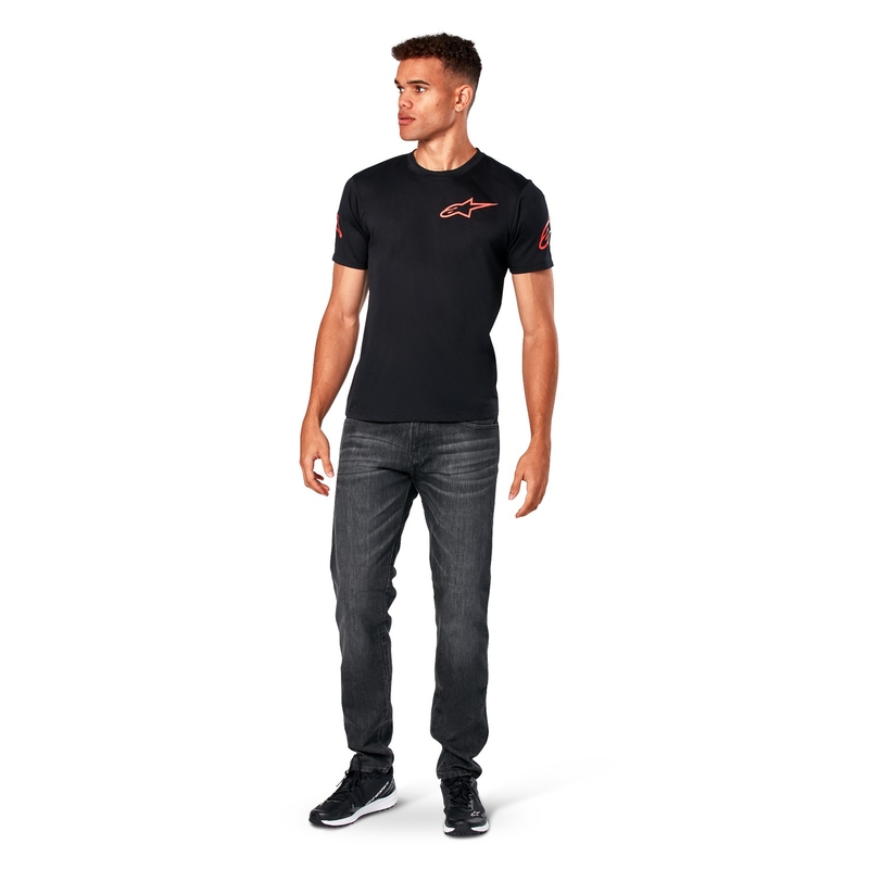 T-shirt Alpinestars Schouderprestaties zwart