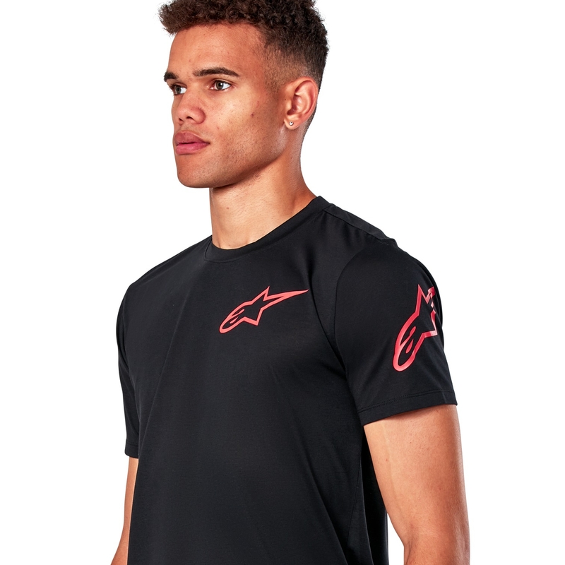 T-shirt Alpinestars Schouderprestaties zwart