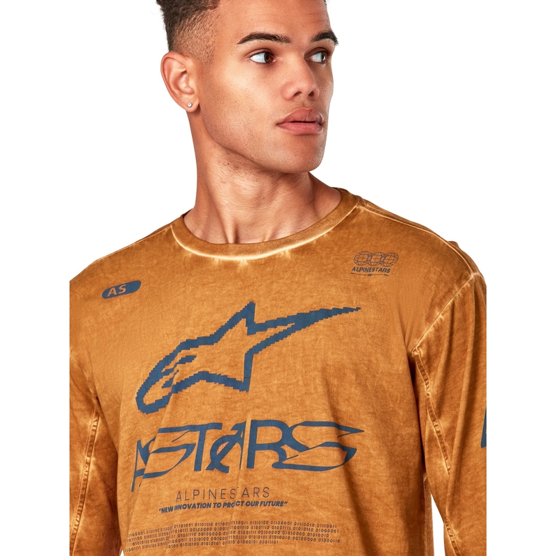 Alpinestars Nook Knit T-shirt Lange Mouw Rood