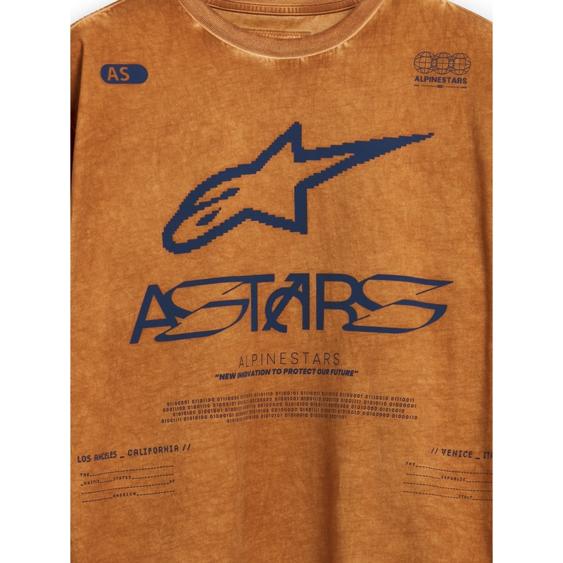 Alpinestars Nook Knit T-shirt Lange Mouw Rood