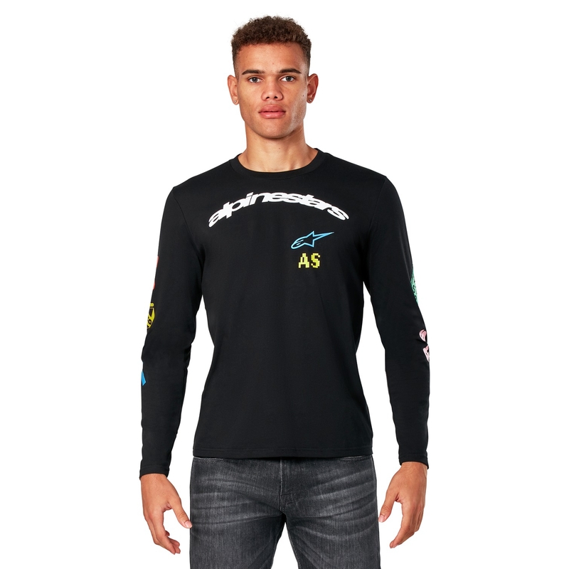 Alpinestars Brundo CSF lange mouwen T-shirt zwart