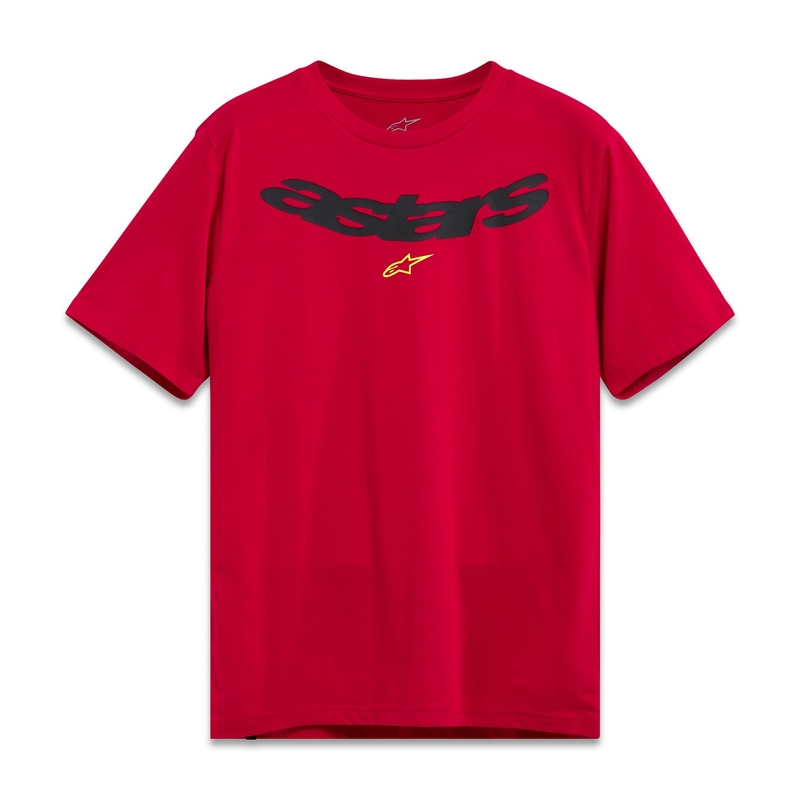T-shirt Alpinestars Elliptic CSF rood