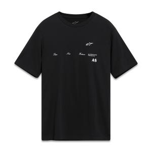 T-shirt Alpinestars Evolving CSF zwart