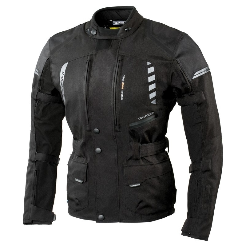 Motorpak Rebelhorn Hiker II zwart uitverkoop