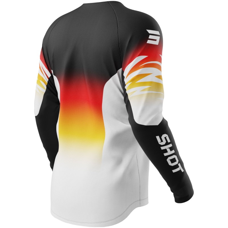 Kinder motorcross trui Shot Draw X-Trem oranje