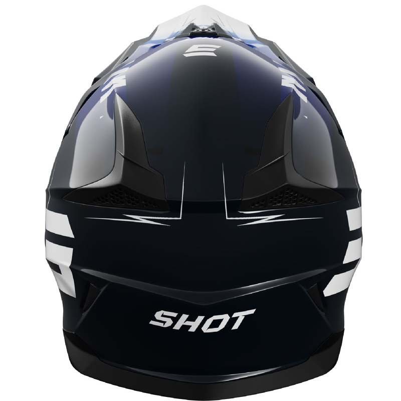 Kinder crosshelm Shot Pulse X-Trem blauw
