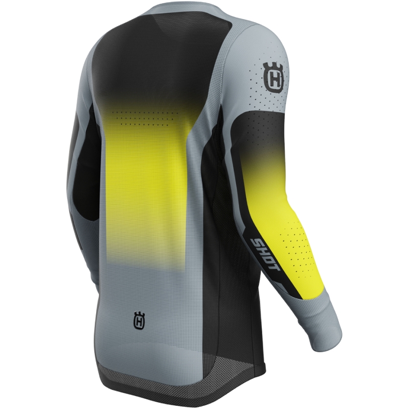 Motorcross trui Shot Aerolite HVA zwart-grijs
