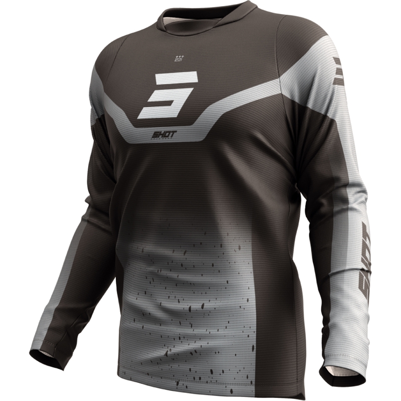 Motorcross trui Shot Devo Blast zwart-grijs