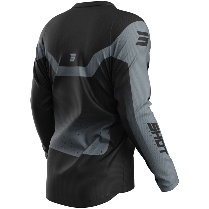 Motorcross trui Shot Devo Blast zwart-grijs
