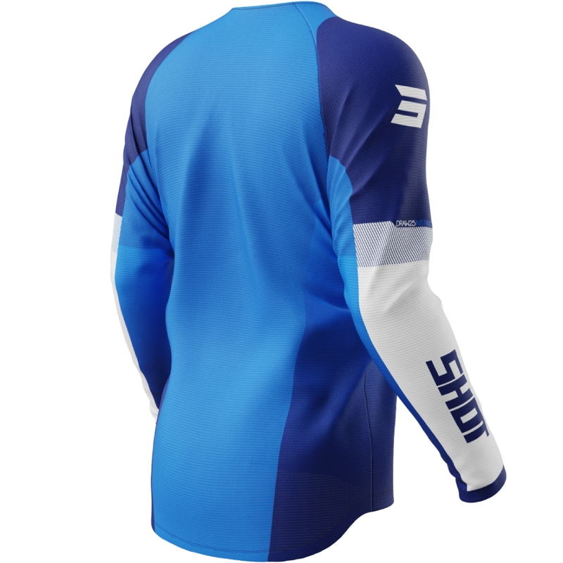 Motorcross trui Shot Draw Instinct blauw
