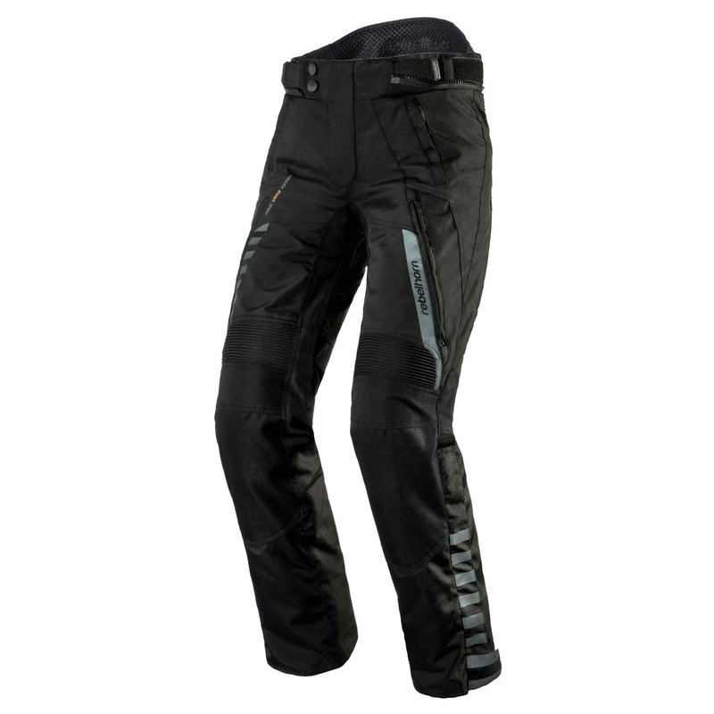 Dames moto pak Rebelhorn Hiker II zwart