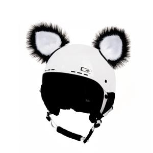 Helm oren Kat zwart