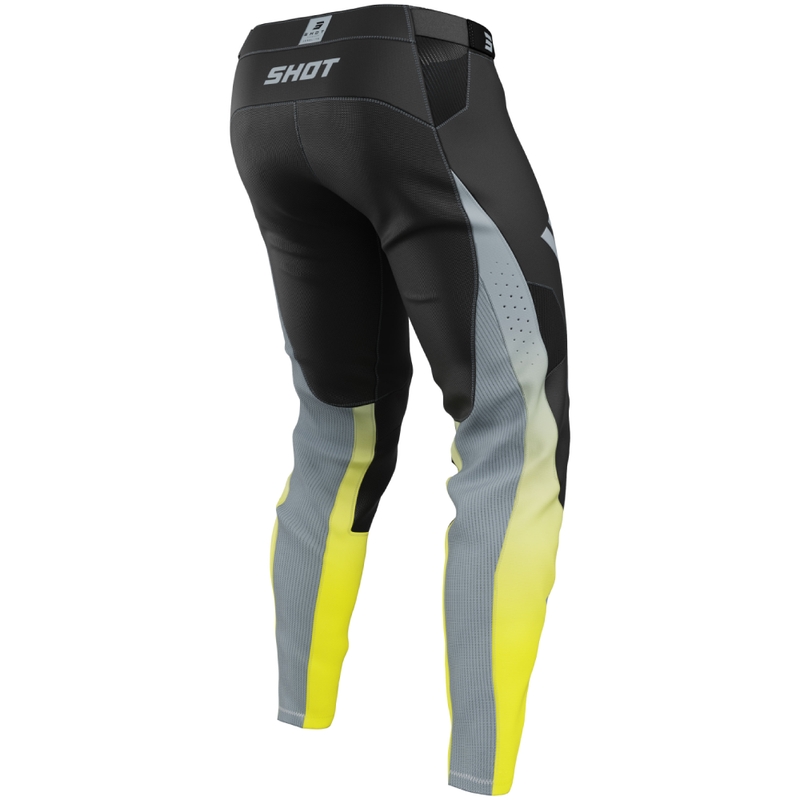 Shot Aerolite HVA Motorcross Broek Zwart en Grijs