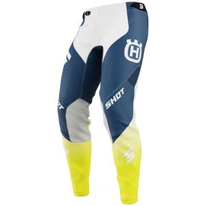 Motorcrossbroek Shot Aerolite HVA blauw