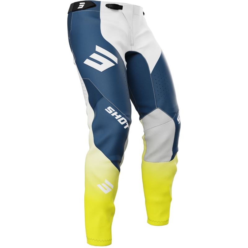 Motorcrossbroek Shot Aerolite HVA blauw