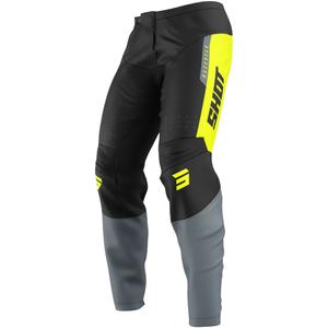 Shot Devo League motorcrossbroek fluo geel