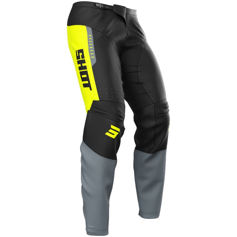 Shot Devo League motorcrossbroek fluo geel