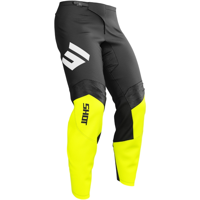 Motorcrossbroek Shot Draw Instinct fluo geel