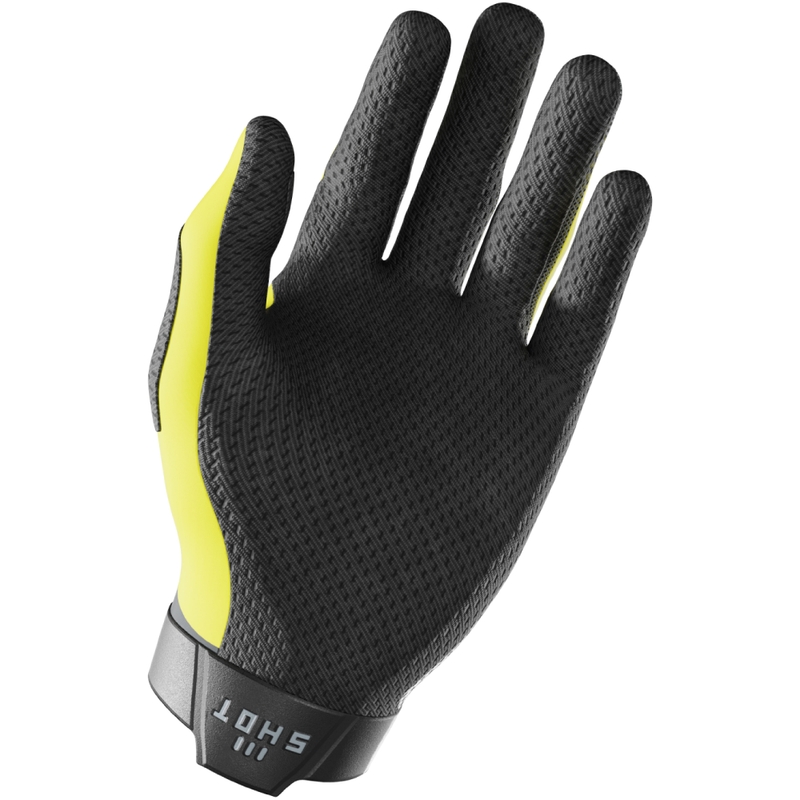 Motorcross handschoenen Shot Lite HVA zwart