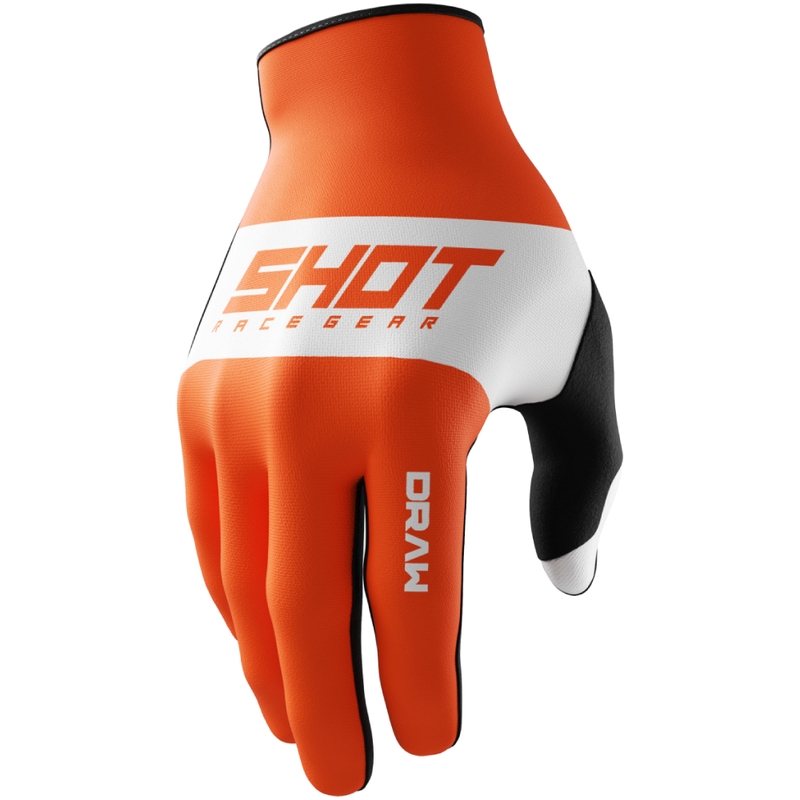 Motorcross handschoenen Shot Draw Sky oranje