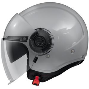 Open Motorhelm MT Viale SV S Solid Grey Gloss