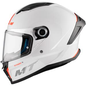 MT Stinger 2 Solid Gloss White integraal motorhelm