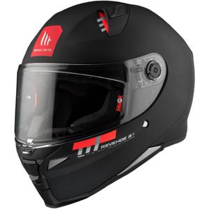 MT REVENGE 2 S SOLID A1 integraal motorhelm matzwart