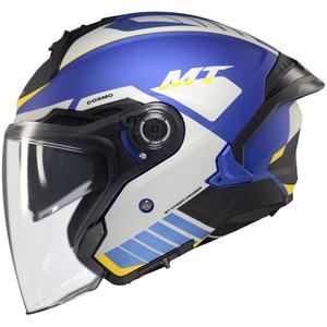 MT Cosmo SV Cruiser open helm mat blauw-zwart-grijs