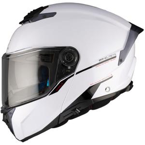 MT ATOM 2 SV SOLID A0 motorhelm wit glanzend
