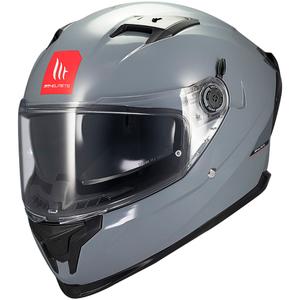 MT BRAKER SV SOLID A12 integraal motorhelm grijs
