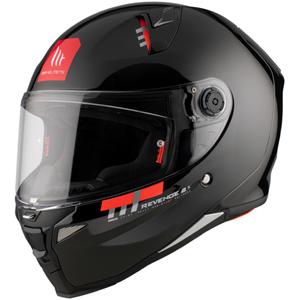 MT REVENGE 2 S SOLID A1 integraal motorhelm glans zwart