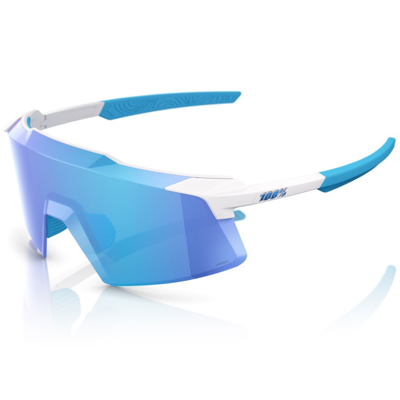 100% Aerocraft zonnebril met blauw HiPER glas