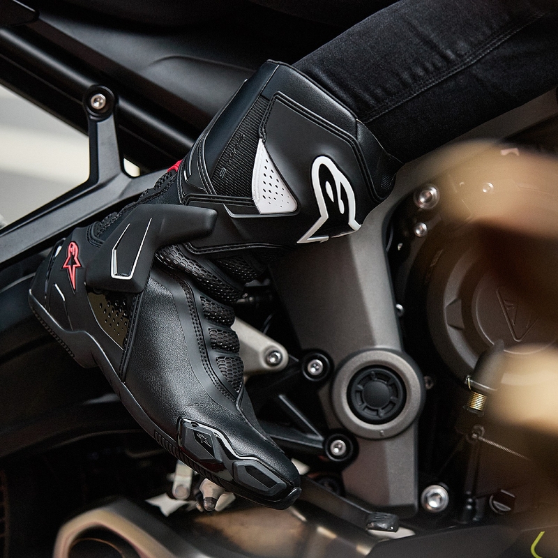 Alpinestars Stella SMX-6 3 zwart, wit en roze motorlaarzen voor dames