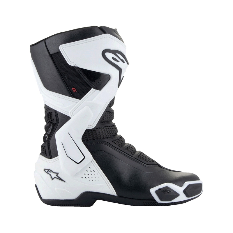 Alpinestars Stella SMX-6 3 Drystar Wit met Zwarte Motorfietslaarzen voor dames