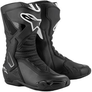 Alpinestars SMX-6 3 zwart-witte motorlaarzen