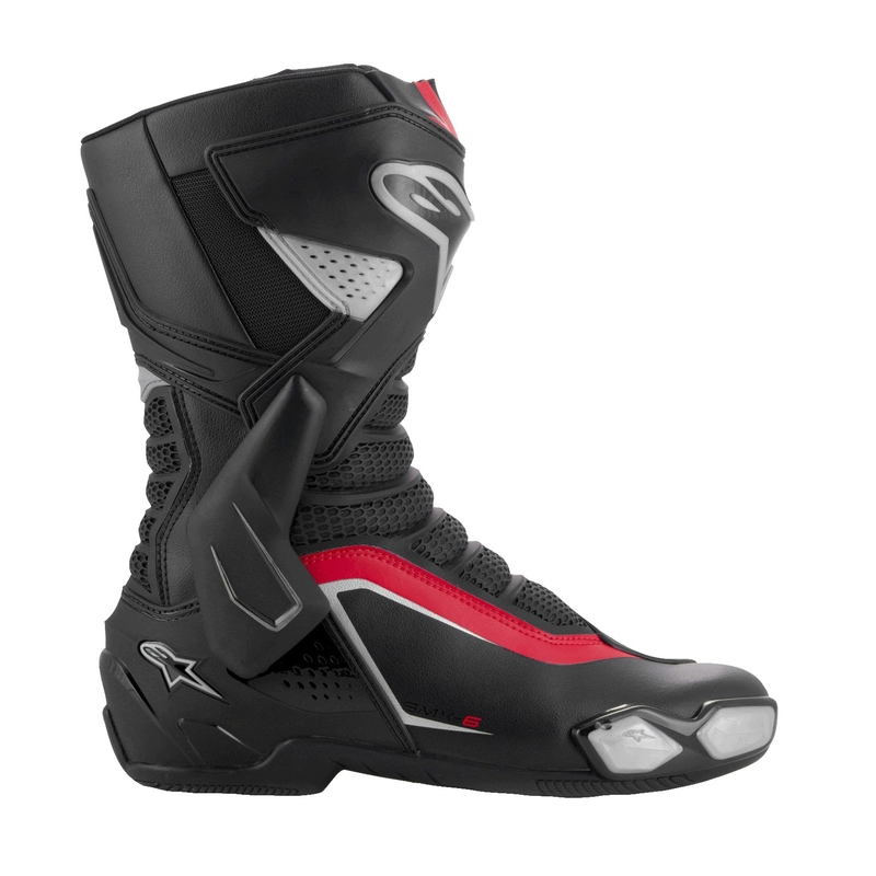 Alpinestars SMX-6 3 zwart-zilver-rode motorlaarzen