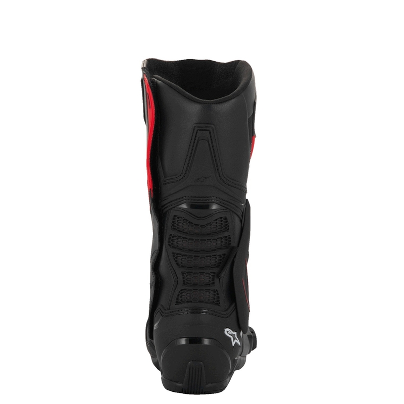 Alpinestars SMX-6 3 Drystar zwart met rode motorlaarzen