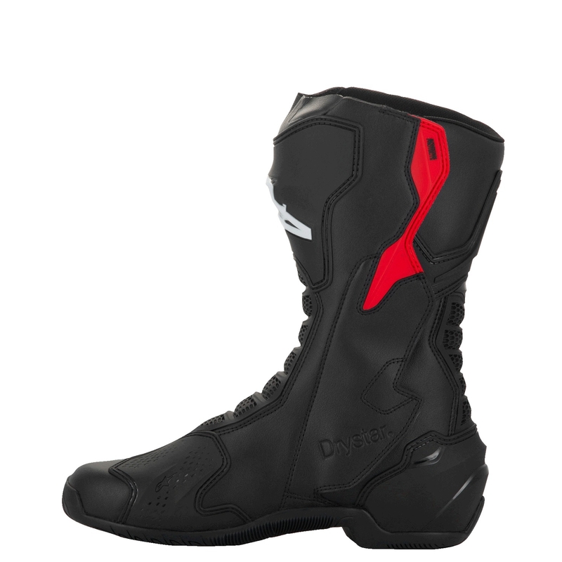 Alpinestars SMX-6 3 Drystar zwart met rode motorlaarzen