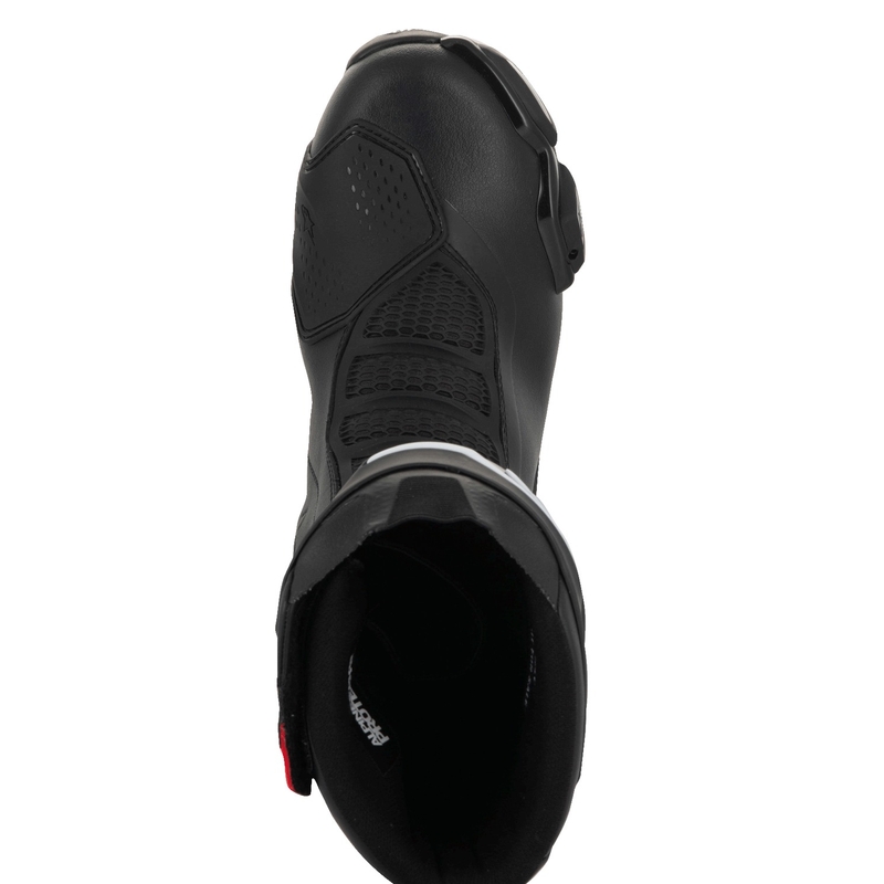 Alpinestars SMX-6 3 Drystar zwart met rode motorlaarzen