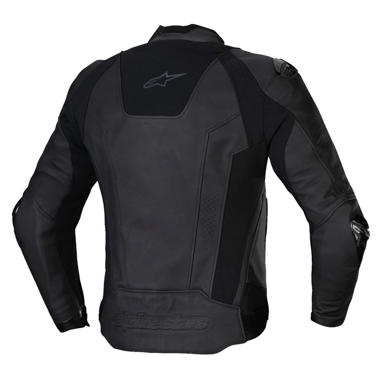 Alpinestars Missile 3 zwart leren motorjack
