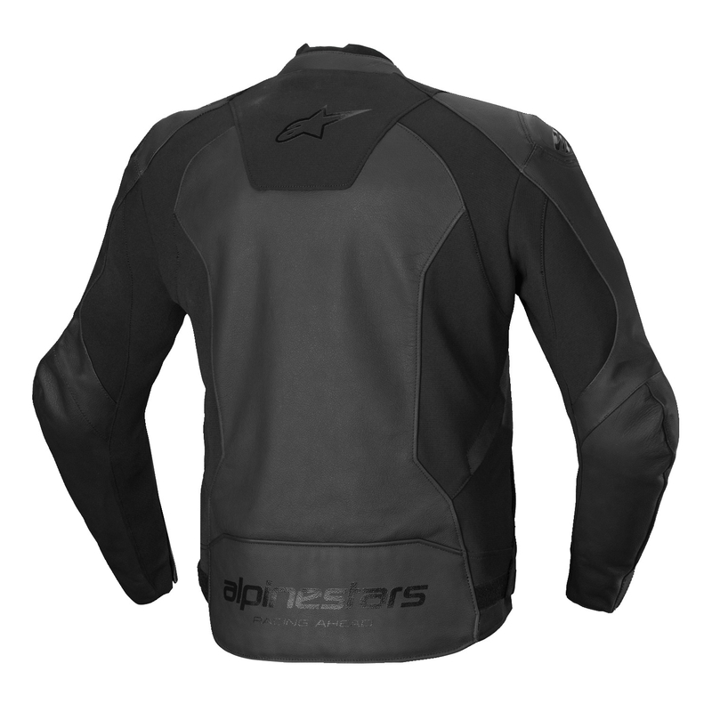 Alpinestars Faster 3 zwart leren motorjack