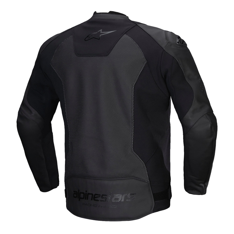 Alpinestars Faster 3 Airflow zwart leren motorjack